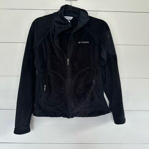 Columbia Women’s Medium Black Faux Fur Jacket